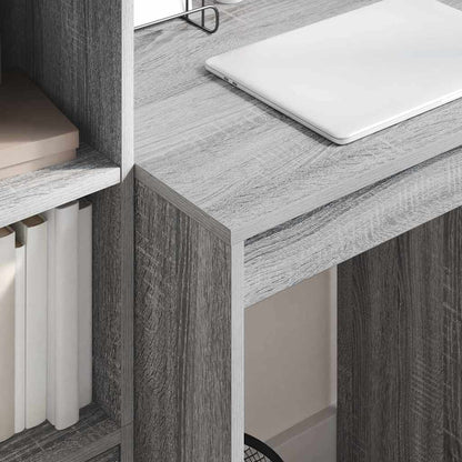 vidaXL Desk Grey Sonoma 60 x 50 x 76 cm