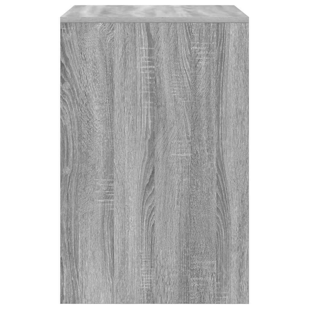 vidaXL Desk Grey Sonoma 60 x 50 x 76 cm