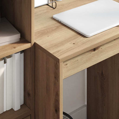 vidaXL Desk Artisan Oak 60 x 50 x 76 cm