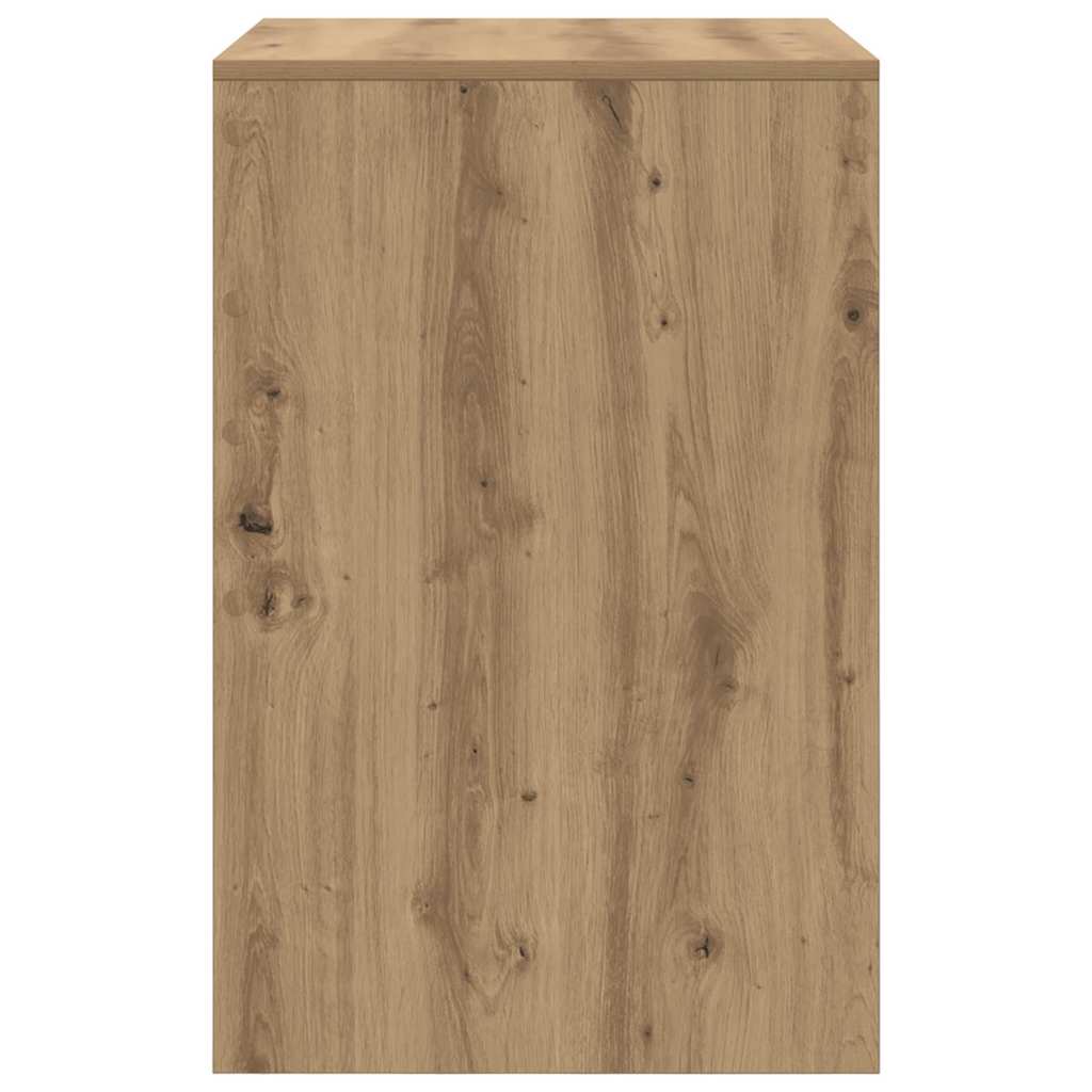 vidaXL Desk Artisan Oak 60 x 50 x 76 cm