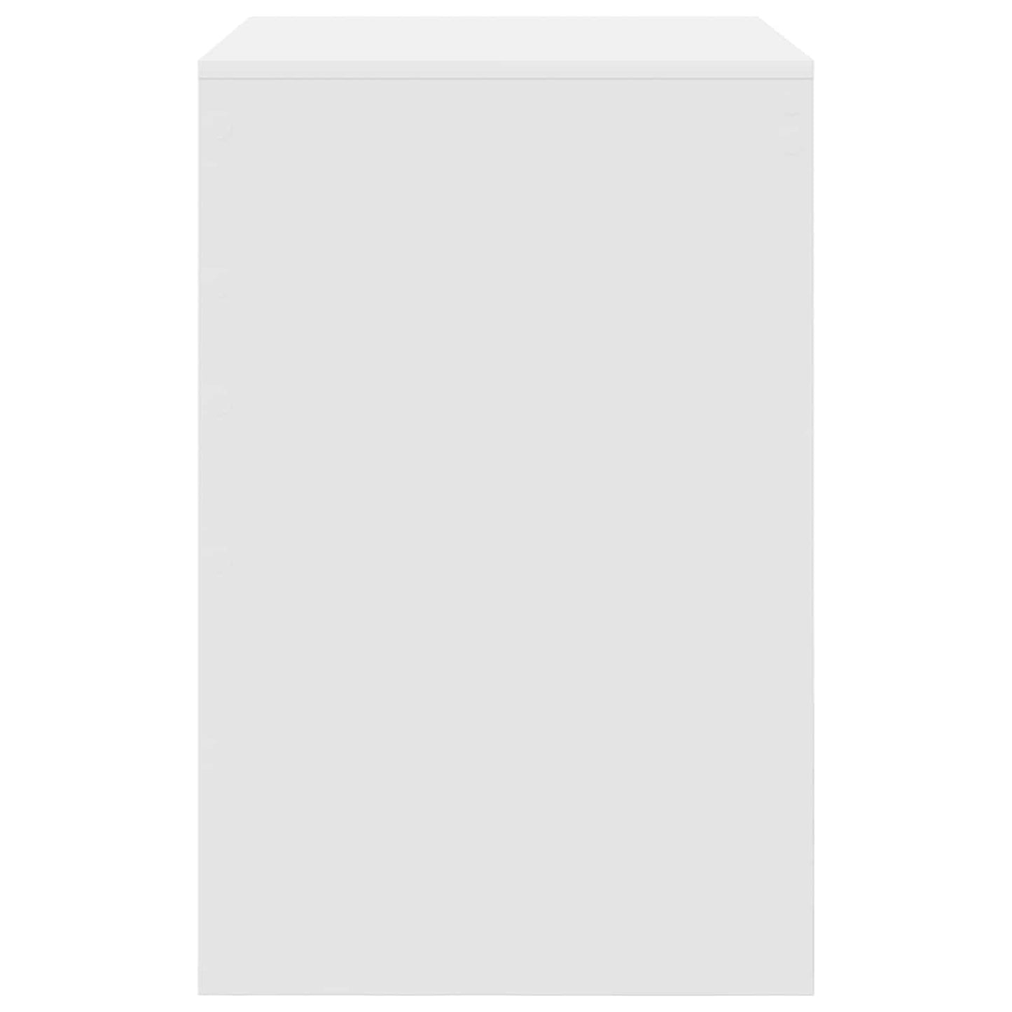 vidaXL Desk White 70 x 50 x 76 cm