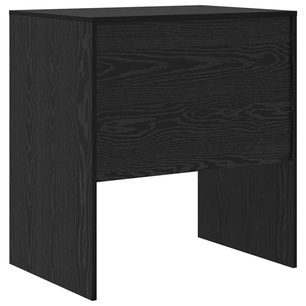 vidaXL Desk Black Oak 70 x 50 x 76 cm