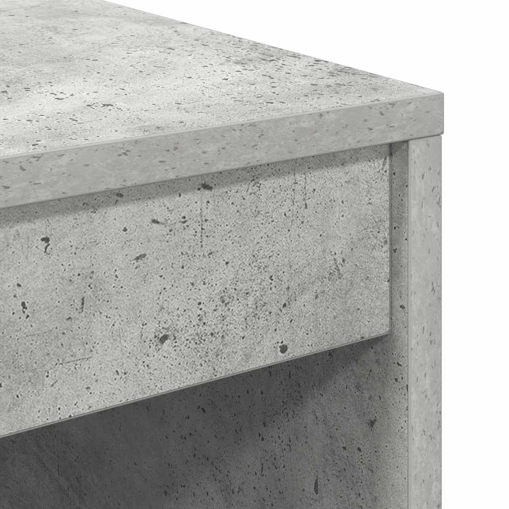 vidaXL Desk Concrete Grey 70 x 50 x 76 cm