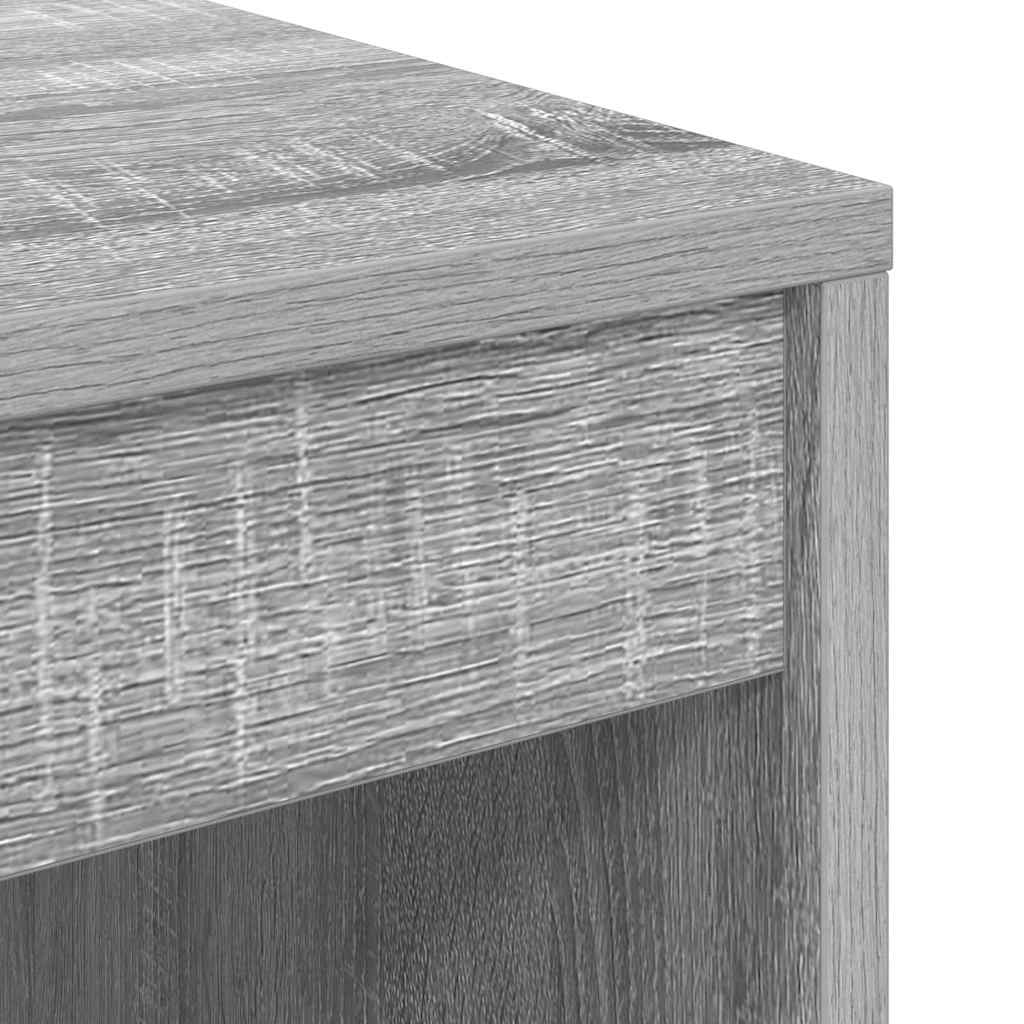 vidaXL Desk Grey Sonoma 70 x 50 x 76 cm