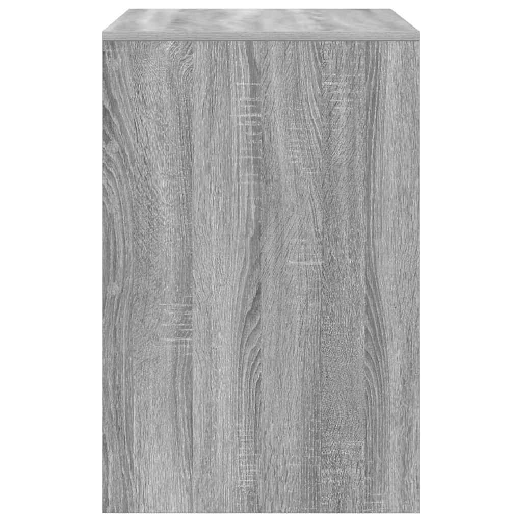 vidaXL Desk Grey Sonoma 70 x 50 x 76 cm