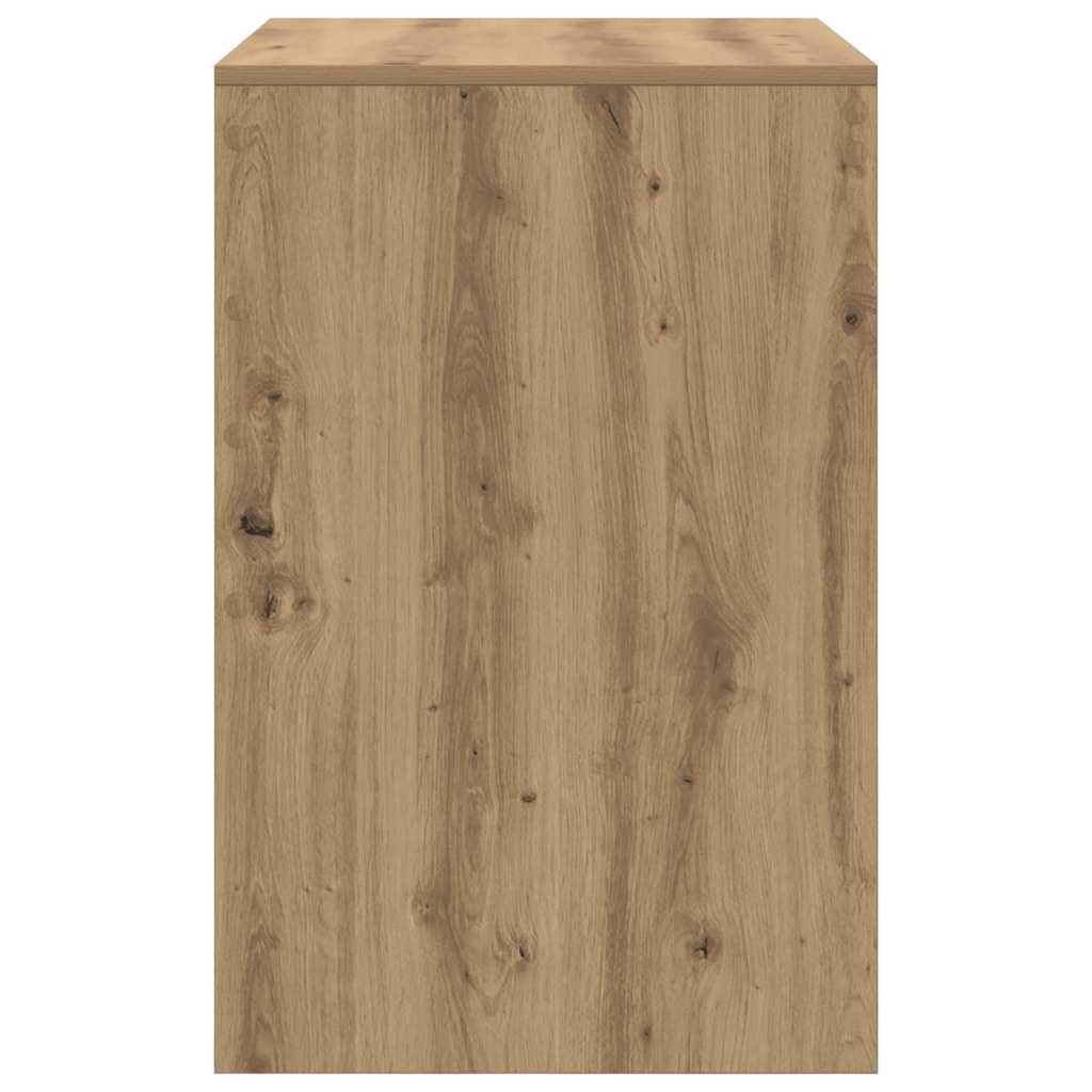 vidaXL Desk Artisan Oak 70 x 50 x 76 cm