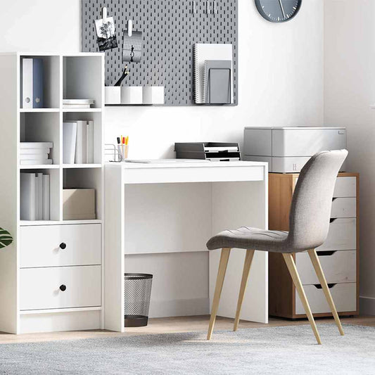vidaXL Desk White 80 x 50 x 76 cm