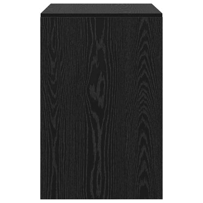 vidaXL Desk Black Oak 80 x 50 x 76 cm