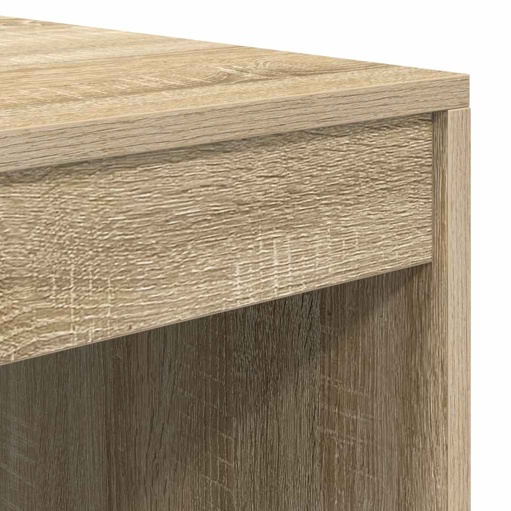 vidaXL Desk Sonoma Oak 80 x 50 x 76 cm