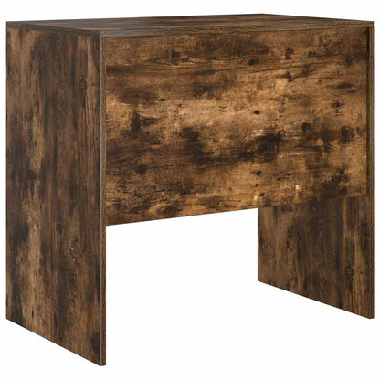 vidaXL Desk Smoked Oak 80 x 50 x 76 cm