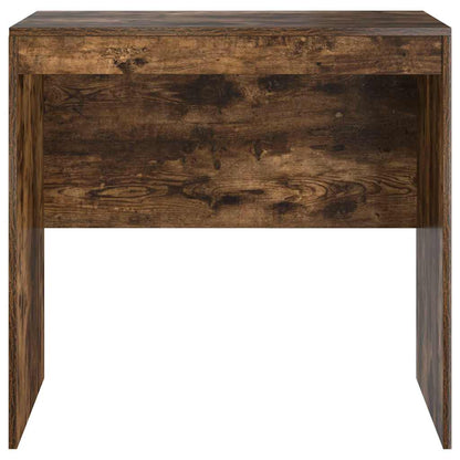 vidaXL Desk Smoked Oak 80 x 50 x 76 cm