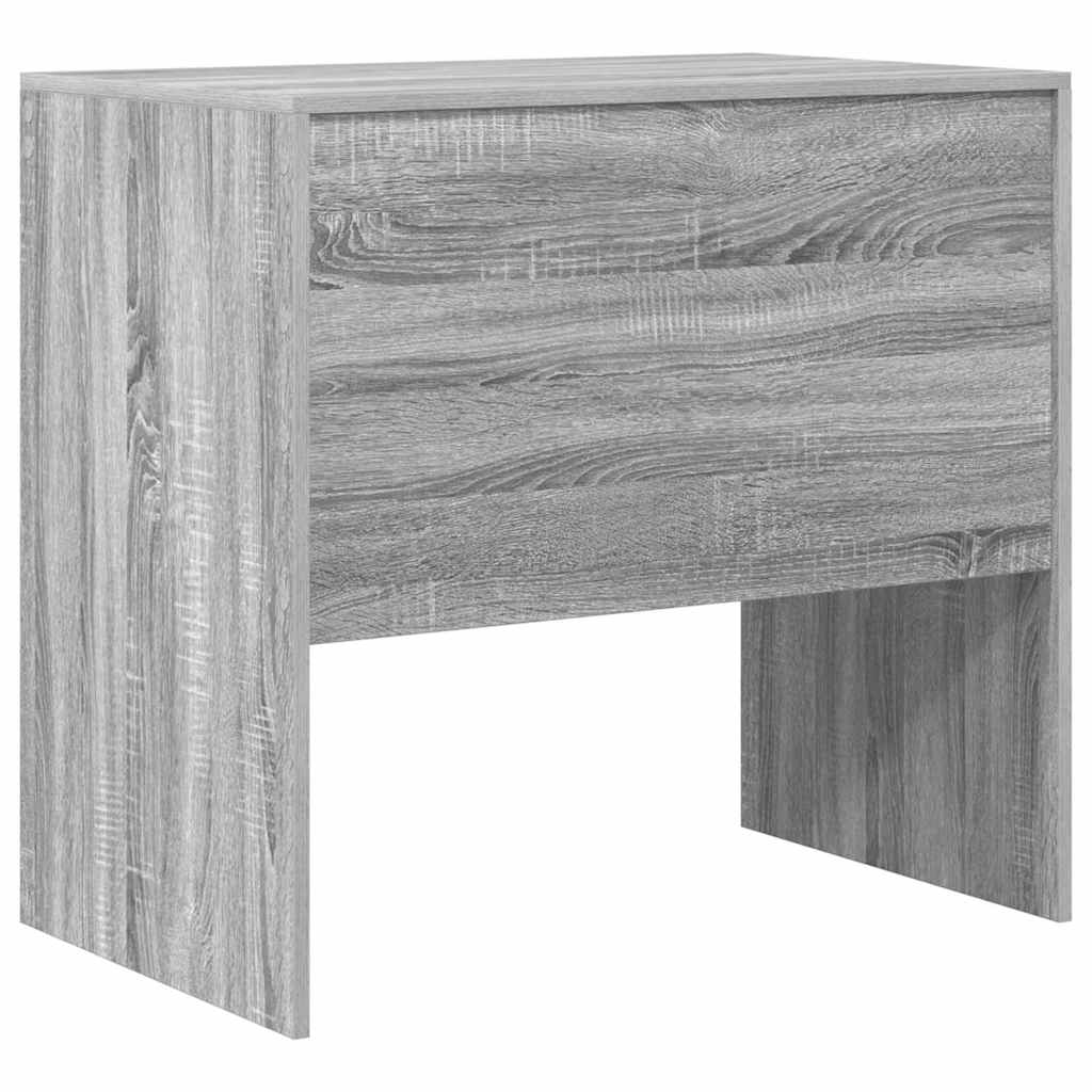 vidaXL Desk Grey Sonoma 80 x 50 x 76 cm