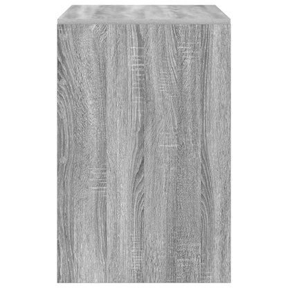 vidaXL Desk Grey Sonoma 80 x 50 x 76 cm