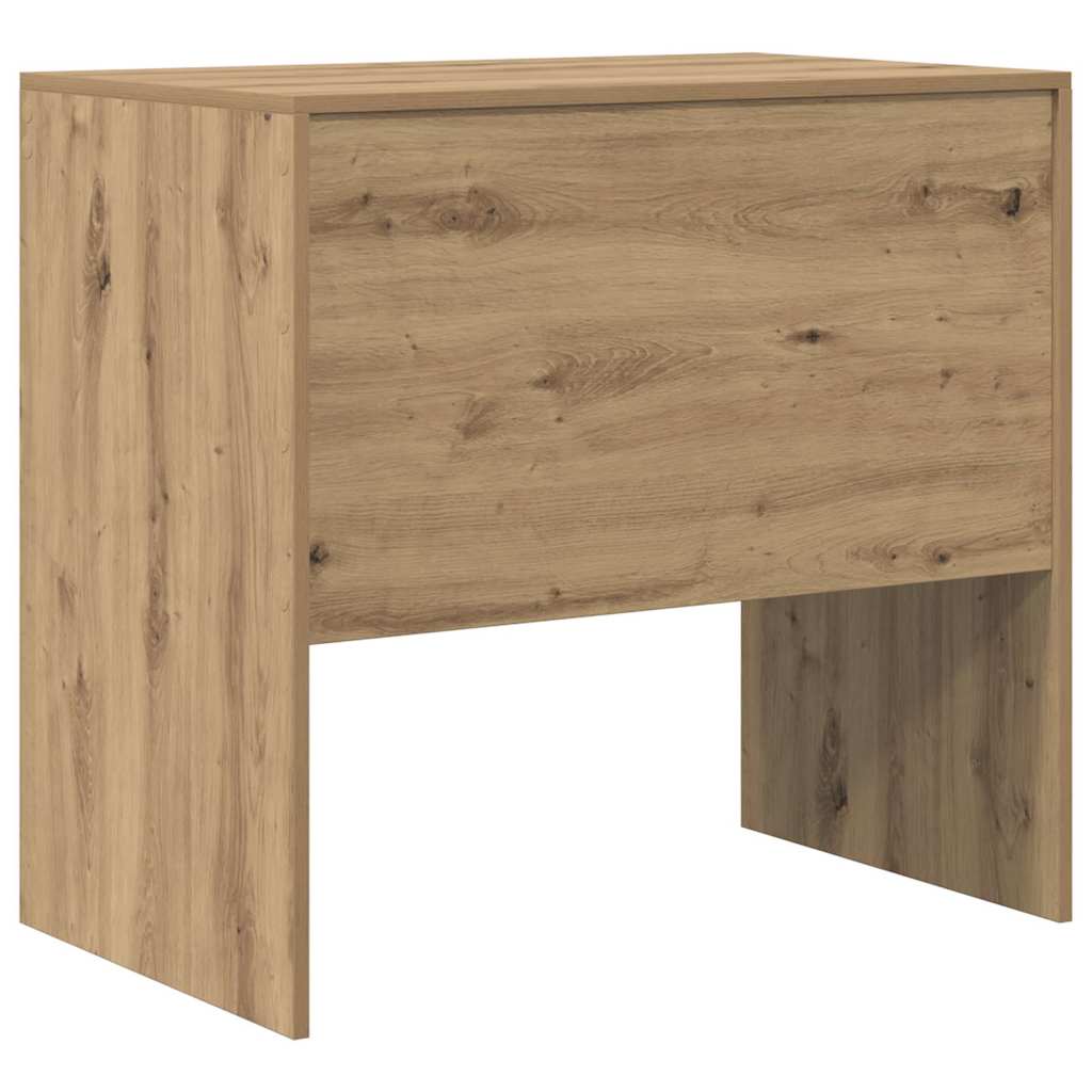 vidaXL Desk Artisan Oak 80 x 50 x 76 cm