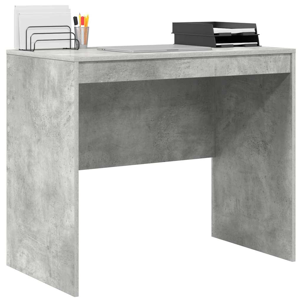 vidaXL Desk Concrete Grey 90 x 50 x 76 cm