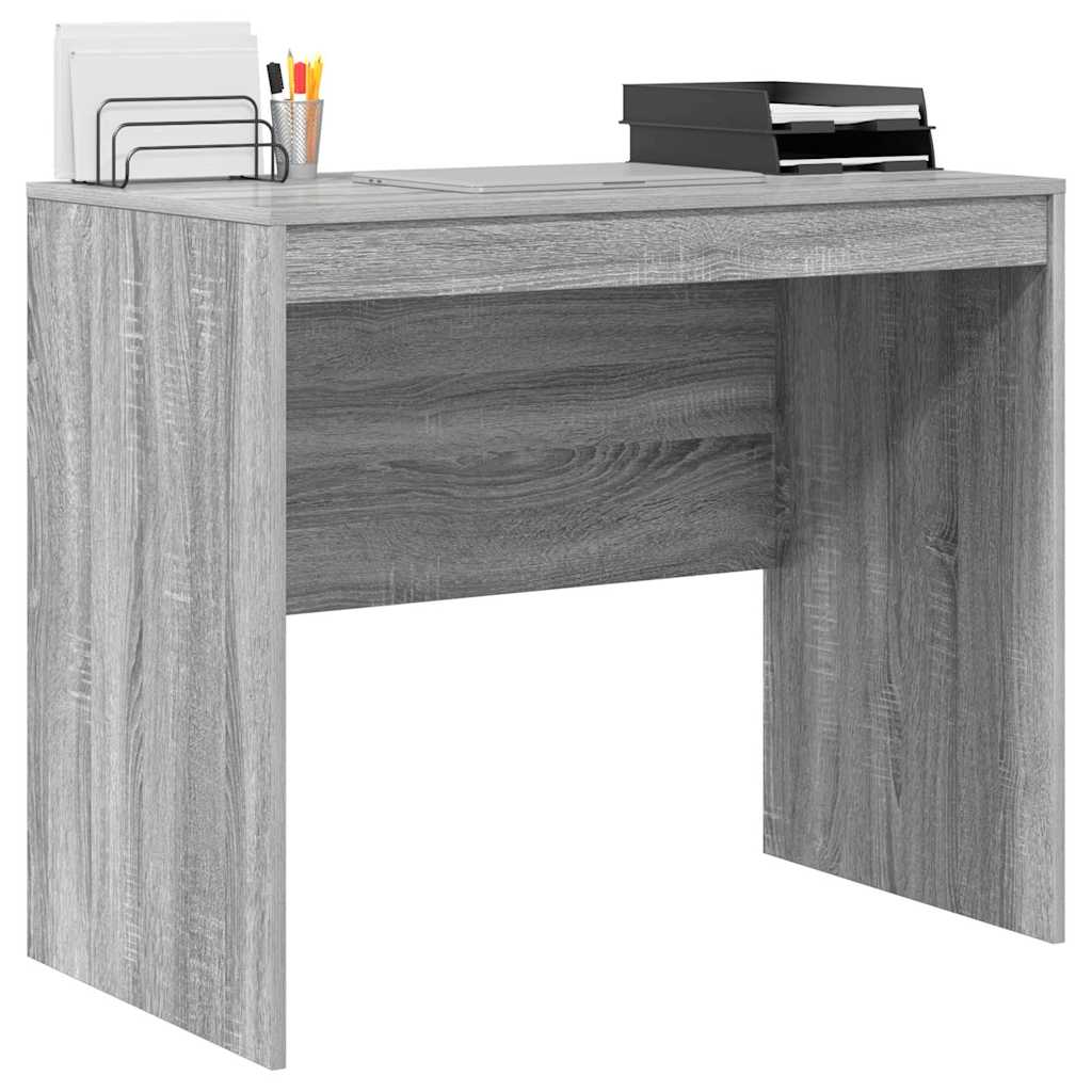 vidaXL Desk Grey Sonoma 90 x 50 x 76 cm