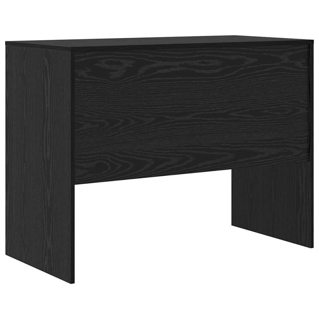 vidaXL Desk Black Oak 100 x 50 x 76 cm