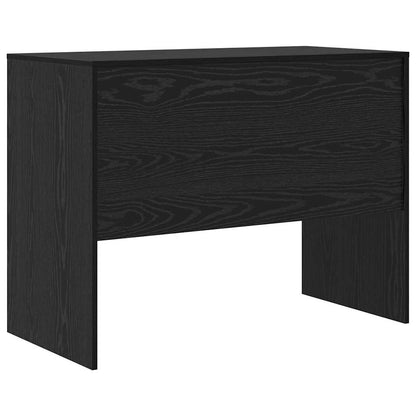 vidaXL Desk Black Oak 100 x 50 x 76 cm
