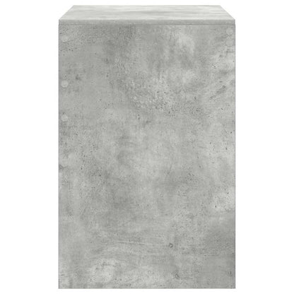 vidaXL Desk Concrete Grey 100 x 50 x 76 cm
