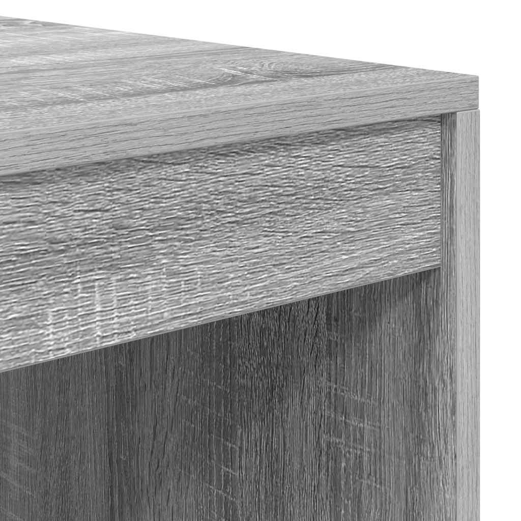 vidaXL Desk Grey Sonoma 100 x 50 x 76 cm