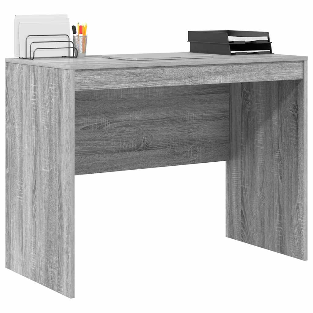 vidaXL Desk Grey Sonoma 100 x 50 x 76 cm