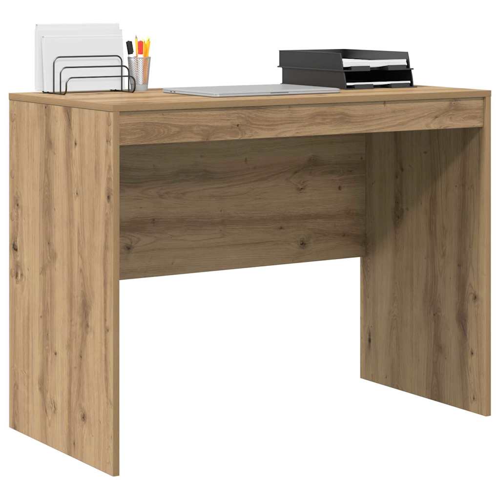 vidaXL Desk Artisan Oak 100 x 50 x 76 cm