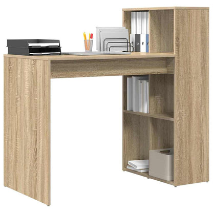vidaXL Desk Sonoma Oak Engineered Wood 108 x 55 x 103.5 cm
