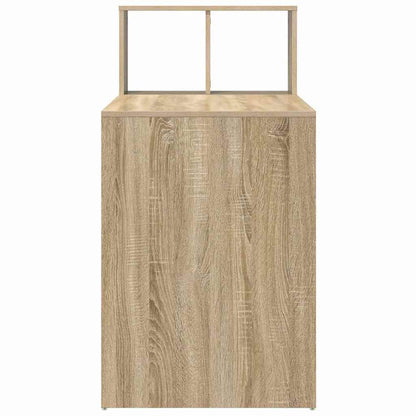 vidaXL Desk Sonoma Oak Engineered Wood 108 x 55 x 103.5 cm