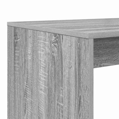 vidaXL Desk Grey Sonoma Engineered Wood 108 x 55 x 103.5 cm