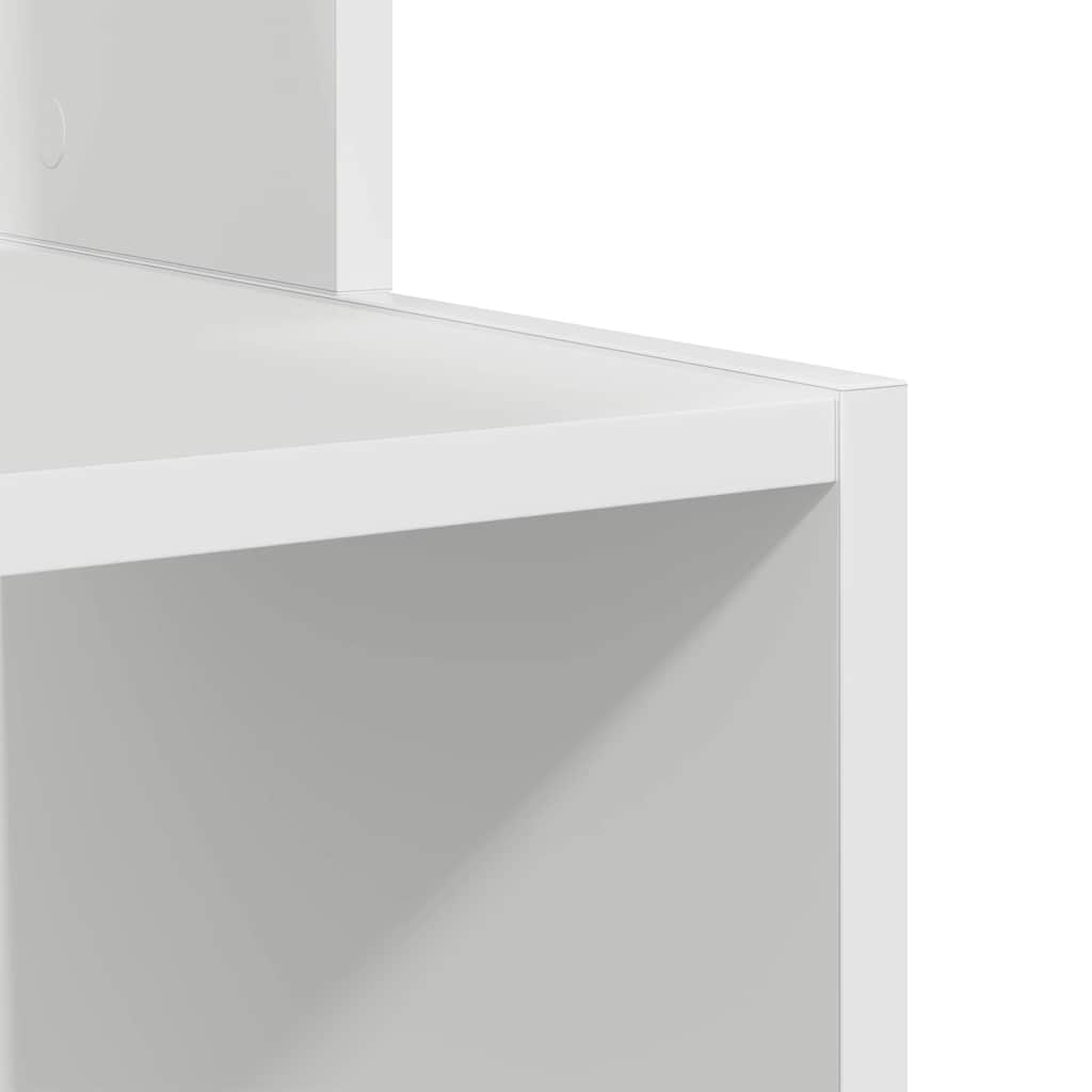 vidaXL Desk with Drawer White 106 x 41 x 88.5 cm Engineered Wood