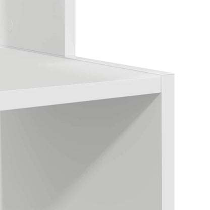 vidaXL Desk with Drawer White 106 x 41 x 88.5 cm Engineered Wood