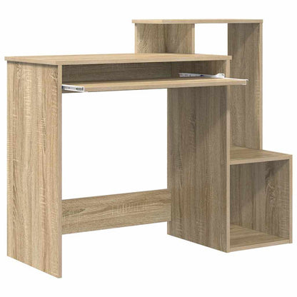 vidaXL Desk with Drawer Sonoma Oak 106 x 41 x 88.5 cm Engineered Wood