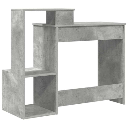 vidaXL Desk Concrete Grey 106 x 41 x 88.5 cm Engineered Wood