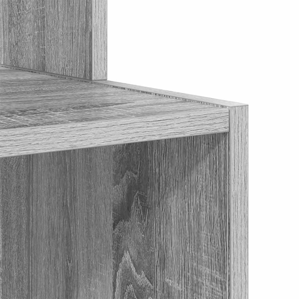 vidaXL Desk with Drawer Grey Sonoma 106 x 41 x 88.5 cm Engineered Wood
