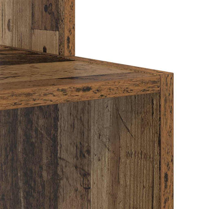 vidaXL Desk with Drawer Old Wood 106 x 41 x 88.5 cm Engineered Wood