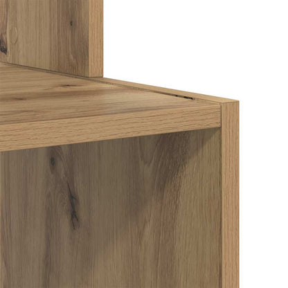 vidaXL Desk with Drawer Artisan Oak 106 x 41 x 88.5 cm Engineered Wood