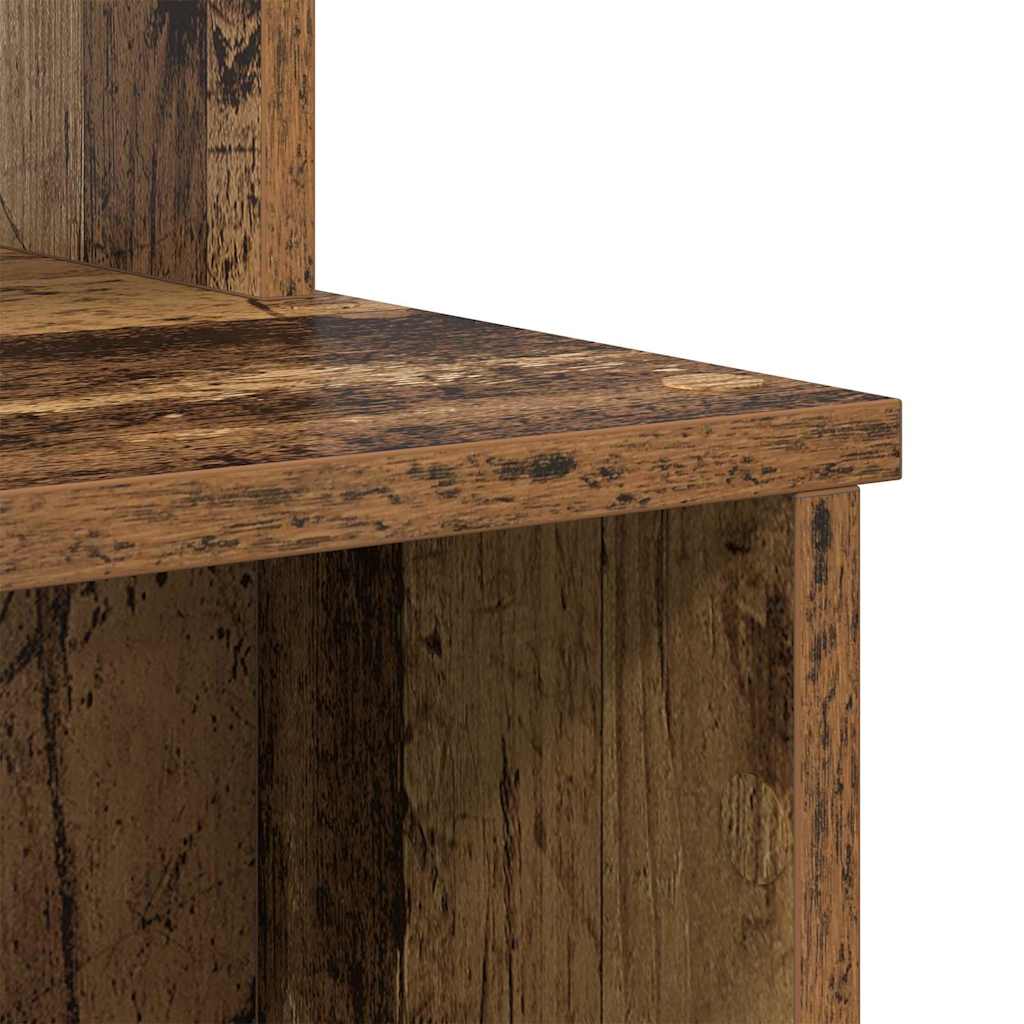 vidaXL Desk with Drawer Old Wood 120.5 x 44 x 88.5 cm Engineered Wood