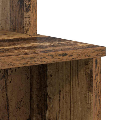 vidaXL Desk with Drawer Old Wood 120.5 x 44 x 88.5 cm Engineered Wood