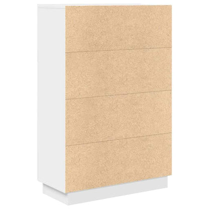 vidaXL Desk with Shelf White 71.5 x 31.5 x 106.5 cm Engineered Wood