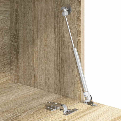 vidaXL Desk Sonoma Oak 71.5 x 31.5 x 106.5 cm Engineered Wood