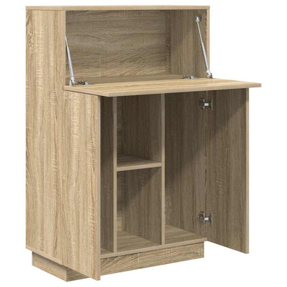 vidaXL Desk Sonoma Oak 71.5 x 31.5 x 106.5 cm Engineered Wood