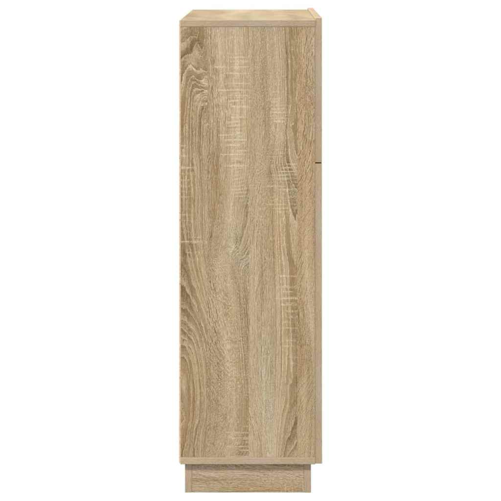 vidaXL Desk Sonoma Oak 71.5 x 31.5 x 106.5 cm Engineered Wood