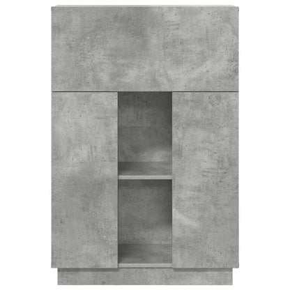 vidaXL Desk Concrete Grey 71.5 x 31.5 x 106.5 cm Engineered Wood