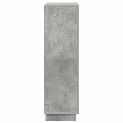 vidaXL Desk Concrete Grey 71.5 x 31.5 x 106.5 cm Engineered Wood