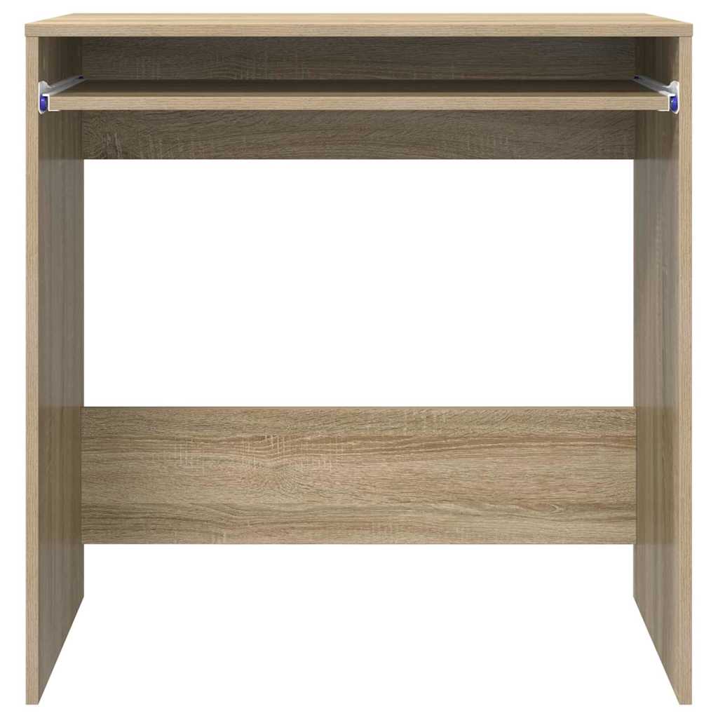 vidaXL Desk with Drawer Sonoma Oak 77.5 x 43 x 79 cm Engineered Wood
