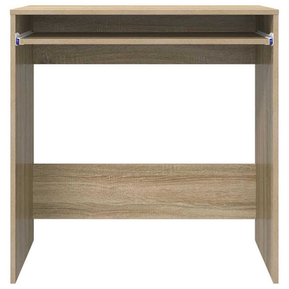 vidaXL Desk with Drawer Sonoma Oak 77.5 x 43 x 79 cm Engineered Wood
