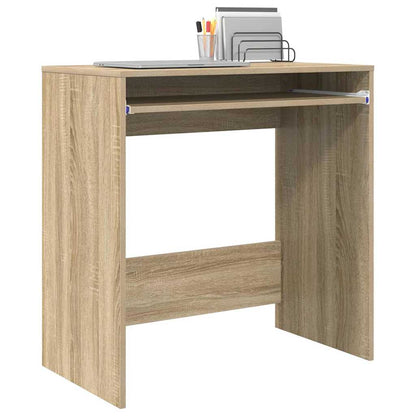 vidaXL Desk with Drawer Sonoma Oak 77.5 x 43 x 79 cm Engineered Wood