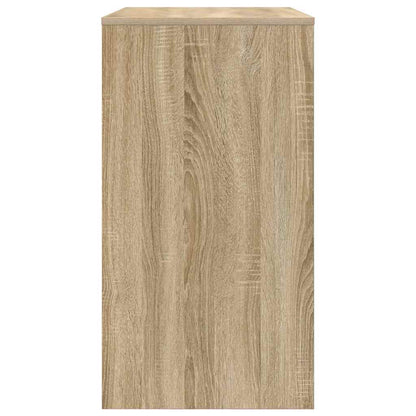 vidaXL Desk with Drawer Sonoma Oak 77.5 x 43 x 79 cm Engineered Wood