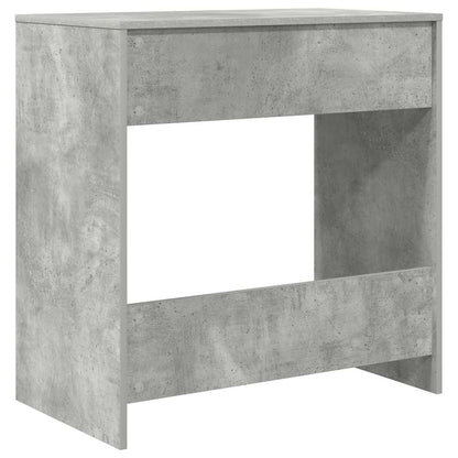 vidaXL Desk Concrete Grey Engineered Wood 77.5 x 43 x 79 cm