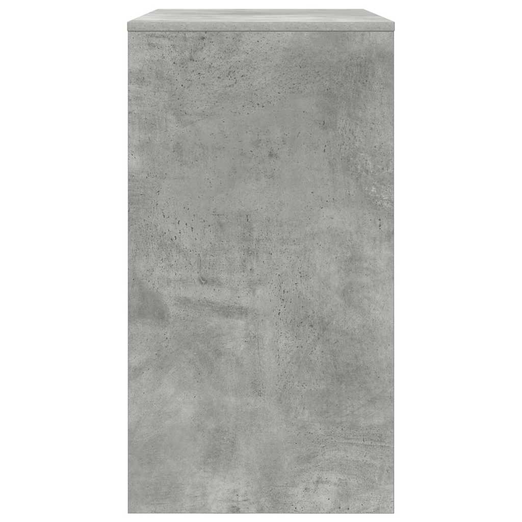 vidaXL Desk Concrete Grey 77.5 x 43 x 79 cm Engineered Wood